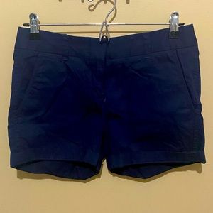 Navy Jcrew Shorts 4” Inseam